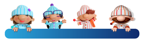 familia dormilón fondo termometro