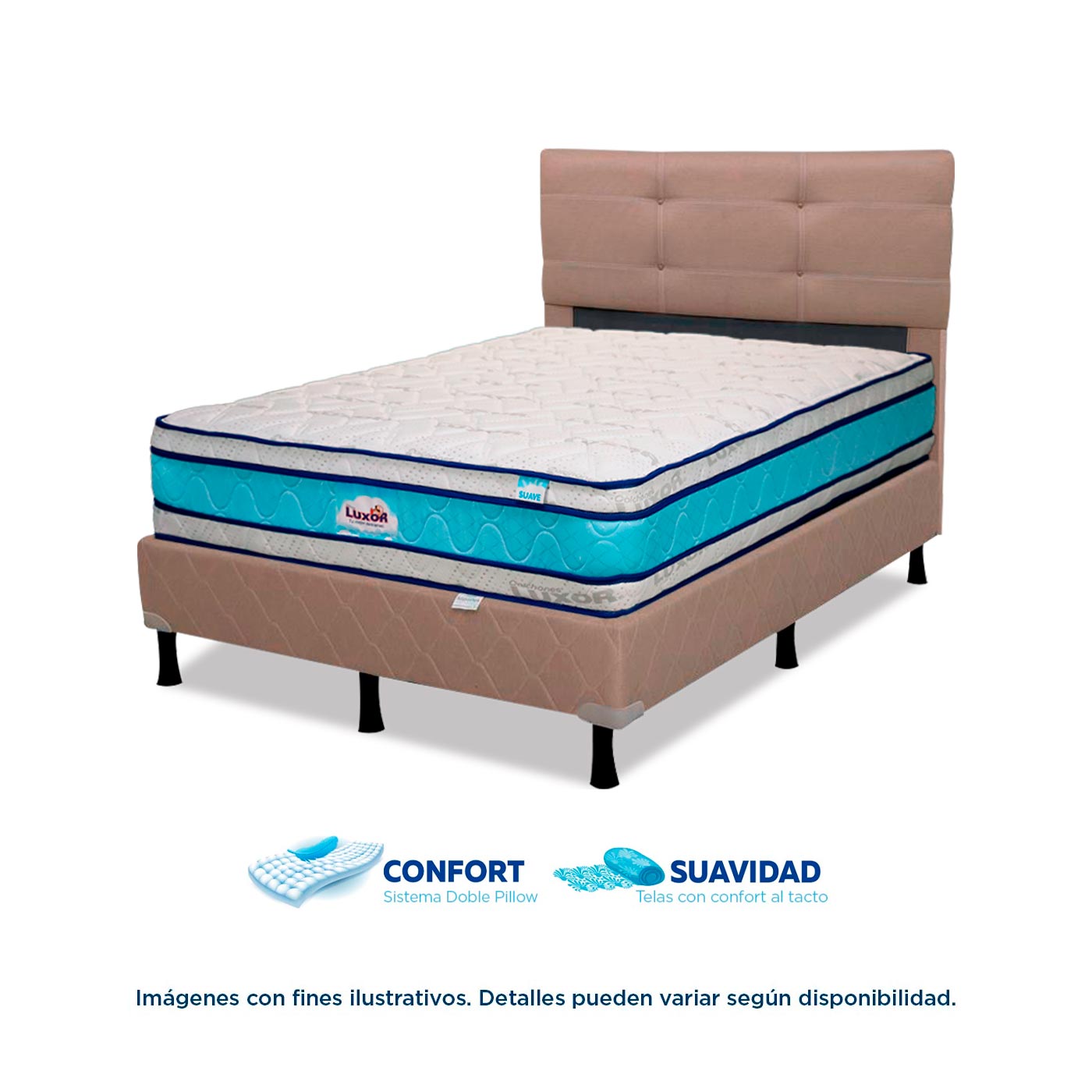 Combo: Kit Element + Colchón Antiestress Doble Pillow